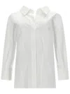 Givenchy Camicia "cut-out" In White