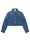 Givenchy Medium Blue Denim Shirt In Blue