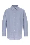 Givenchy Couture Seam Overshirt In Blue