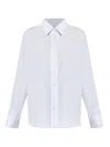 Givenchy Cotton Shirt With Logo In White