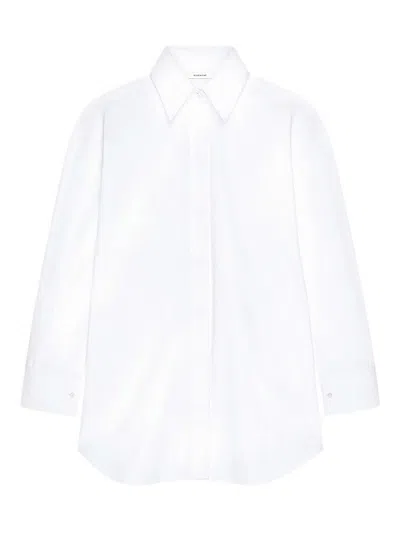 GIVENCHY BACKLESS COTTON SHIRT