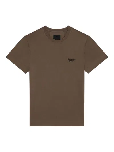 Givenchy Cotton T-shirt In Brown