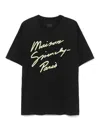 Givenchy Embroidered Logo Crewneck T-shirt In Black
