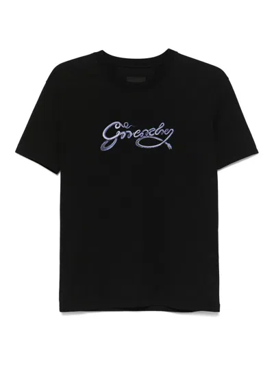 GIVENCHY SNAKE-PRINT T-SHIRT