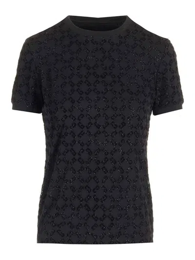 Givenchy Double Jersey T-shirt In Black