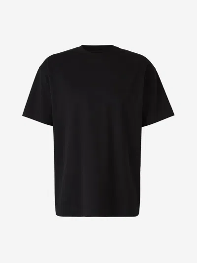 Givenchy Camiseta Logo Algodón In Black