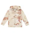 Givenchy Camouflage-print Zip-up Hoodie In Unique