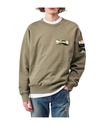 Givenchy Camo Sweatshirt In Green