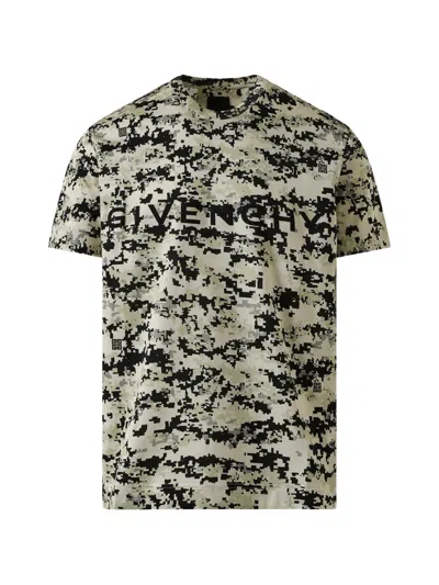 GIVENCHY CAMO-PRINT T-SHIRT