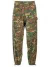 GIVENCHY GIVENCHY CAMOUFLAGE CARGO TROUSERS