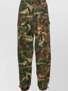 Givenchy Camouflage-print Cotton Cargo Trousers In Multi