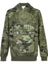 Givenchy Camouflage Hooded Sweatshirt In Multi