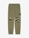Givenchy Camouflage Patch Sweatpants In Green