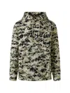 Givenchy Camouflage-pattern Logo-print Hoodie In Multi