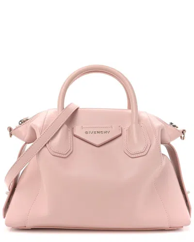 Givenchy Candy Pink Soft Calf Leather Small Soft Antigona (authentic Pre-  Loved)