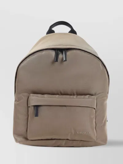Givenchy Canvas And Leather Backpack With Logo Detail