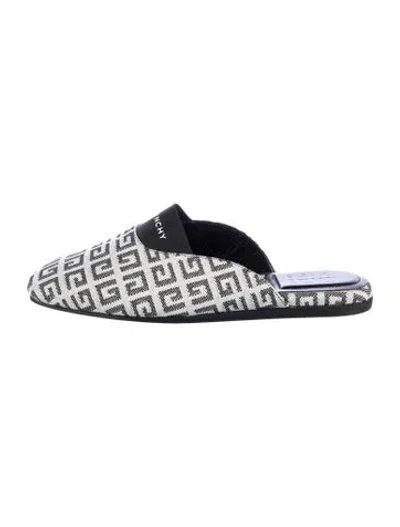 Pre-owned Givenchy Canvas Graphic Print In White