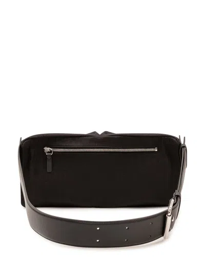Givenchy Canvas Mini Bum Handbag In Black