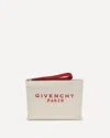 Givenchy Canvas Pochette In Sand
