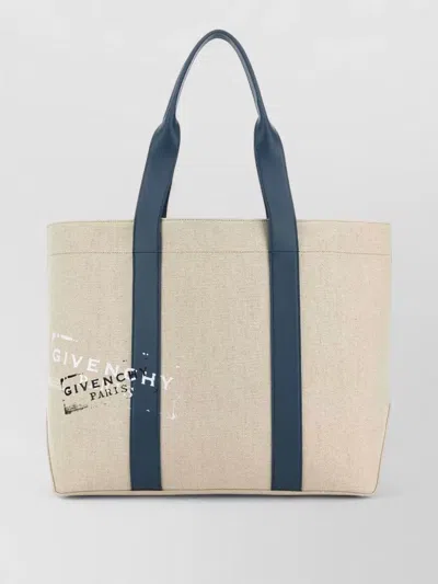 Givenchy Canvas Shopping Shoulder Bag Dual Handles