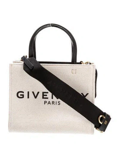 Pre-owned Givenchy Canvas Top Handle Bag W/ Tags