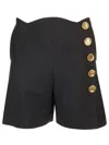 Givenchy Shorts In Wool And Mohair With Buttons