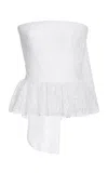 Givenchy Cape-back Lace Corset Top