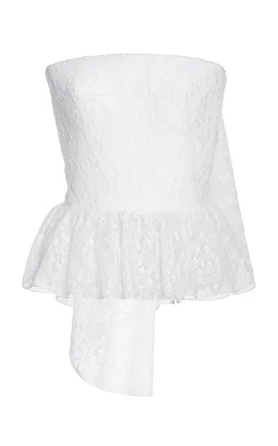 Givenchy Cape-back Lace Corset Top