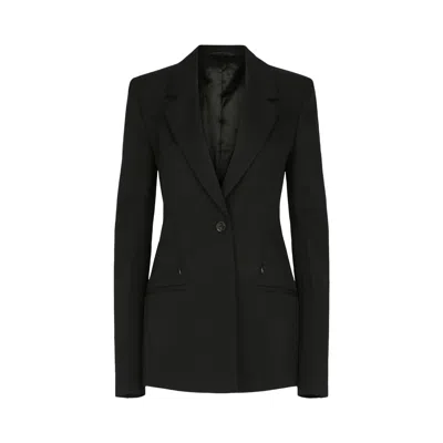 Pre-owned Givenchy Cape Jacket In Wool/mohair 'black' | Women's Size 36