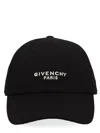 Givenchy Bpz0cap0c4 Logo-embroidered Cotton Twill Baseball Cap In Black