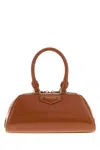 Givenchy Caramel Leather Mini Antigona Handbag In Brown