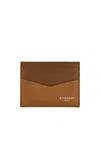 Givenchy Card Holder 2x3 Cc In Brown
