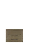 Givenchy Card Holder 2x3 Cc In Khaki