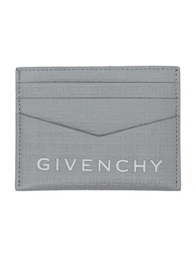 Givenchy Card Holder In Light Grey