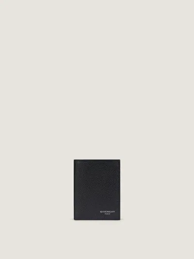 Givenchy Card Holder In Grained Leather In Multi