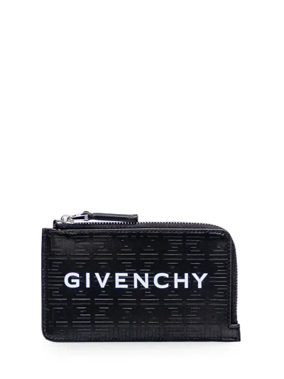 Givenchy Card Holder With Logo In Black