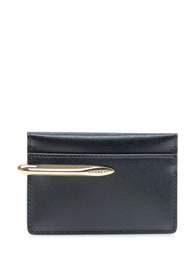 Givenchy Card Holder With Metal Detail In Black