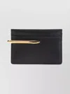 Givenchy Cardholder Featuring Gold-tone Hardware In Black