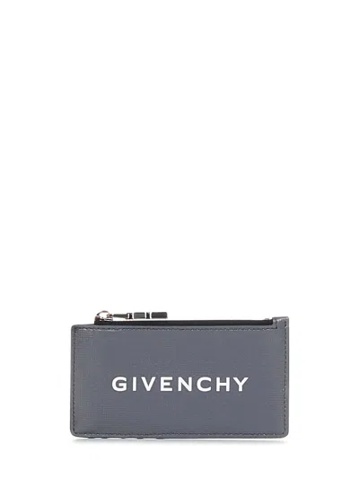 Givenchy Grey Zipped Cardholder