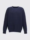 Givenchy Round-collar And Long-sleeved Sweater In Blue