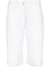 Givenchy Cargo Bermuda Shorts In White