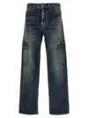 Givenchy Blue Cargo Jeans