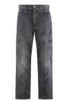Givenchy Cargo Jeans In Black