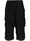 Givenchy Cargo Knee-length Shorts In Black