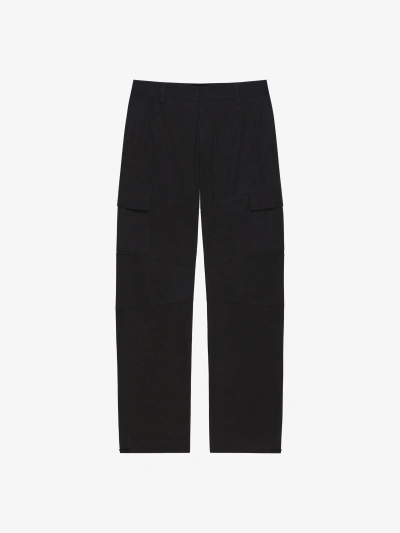 Givenchy Cargo Pants In Cotton In Black