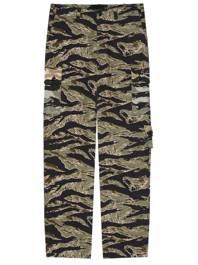 GIVENCHY GIVENCHY CARGO PANTS IN COTTON WITH CAMO PRINT
