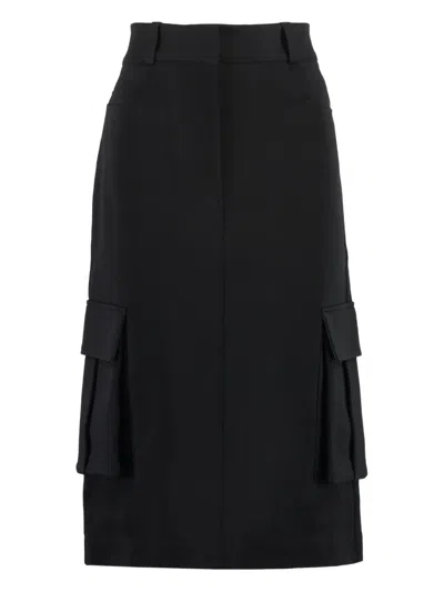 Givenchy Flap-pocket Skirt