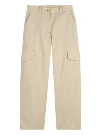 Givenchy Kids' Cargo Pocket Trousers In Neutral