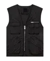 Givenchy Multi-pockets Nylon Vest In Black