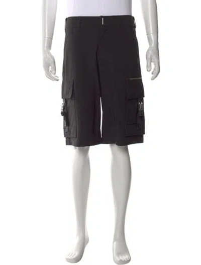 Pre-owned Givenchy Cargo Shorts In Black